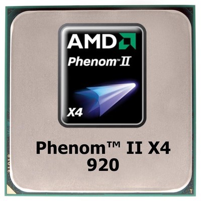 AMD Phenom II X4 920 (4x 2,80 GHz) HDX920XCJ4DGI Prozessor CPU AM2+ (#5126)