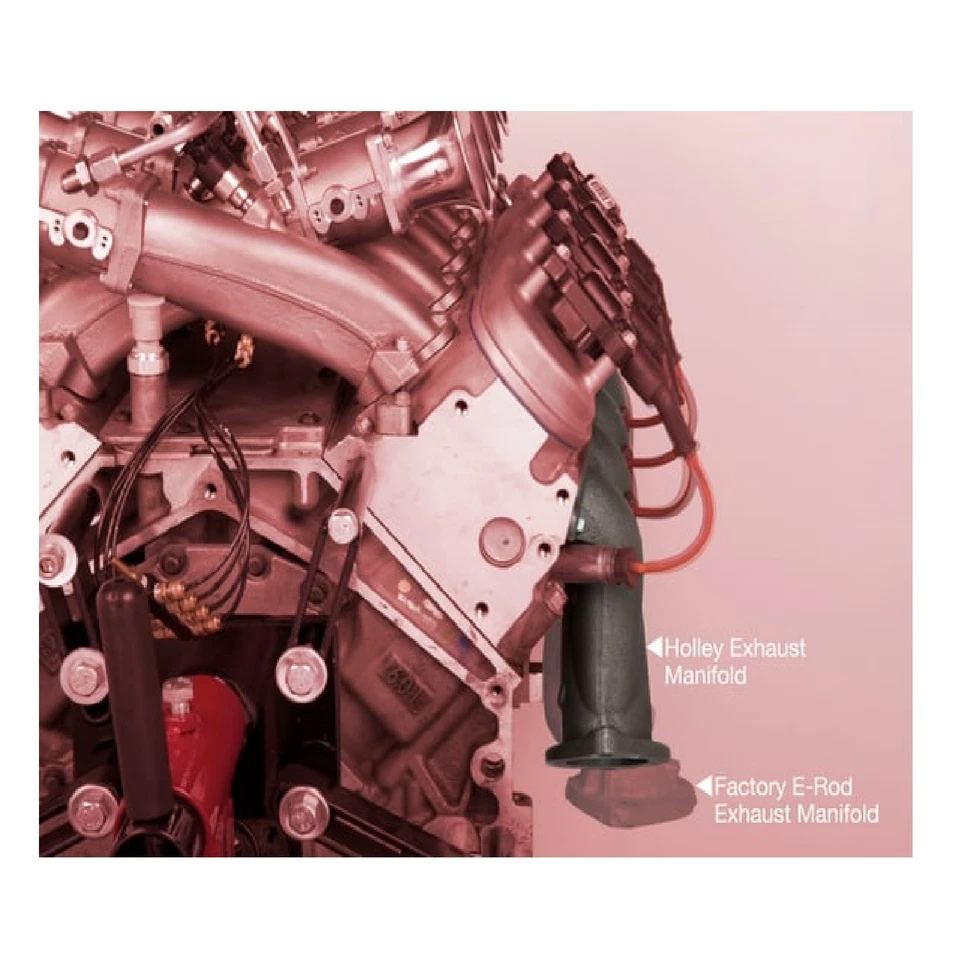 HOOKER HEADERS 8501HKR LS CAST IRON EXHAUST MANIFOLD Foto 2 de 4