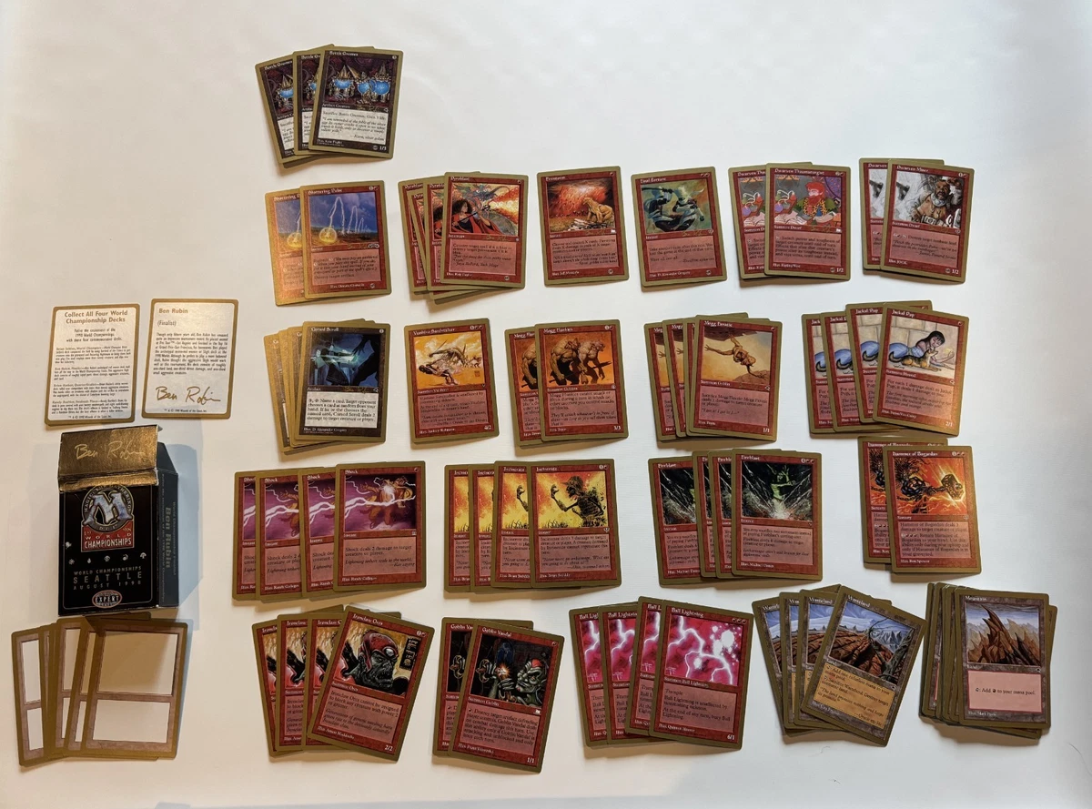 magic world championship deck products for sale | eBay