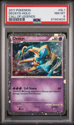 2011 POKEMON CALL OF LEGENDS #SL1 DEOXYS-HOLO PSA 8 | eBay