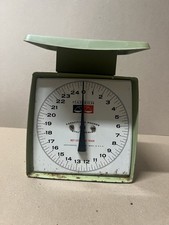 Vintage Hanson Utility Scale Avocado Green Color 25lb Capacity