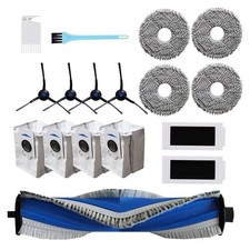T30S Vacuum Cleaner Replacement Kit for Ecovacs 1 Main Brush 4 Side Brushes