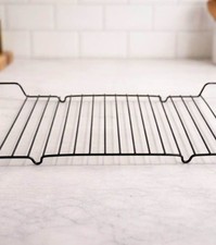 New Black Compact Broiler Rack Stainless Steel, Great Deal! 3pk for 10.49