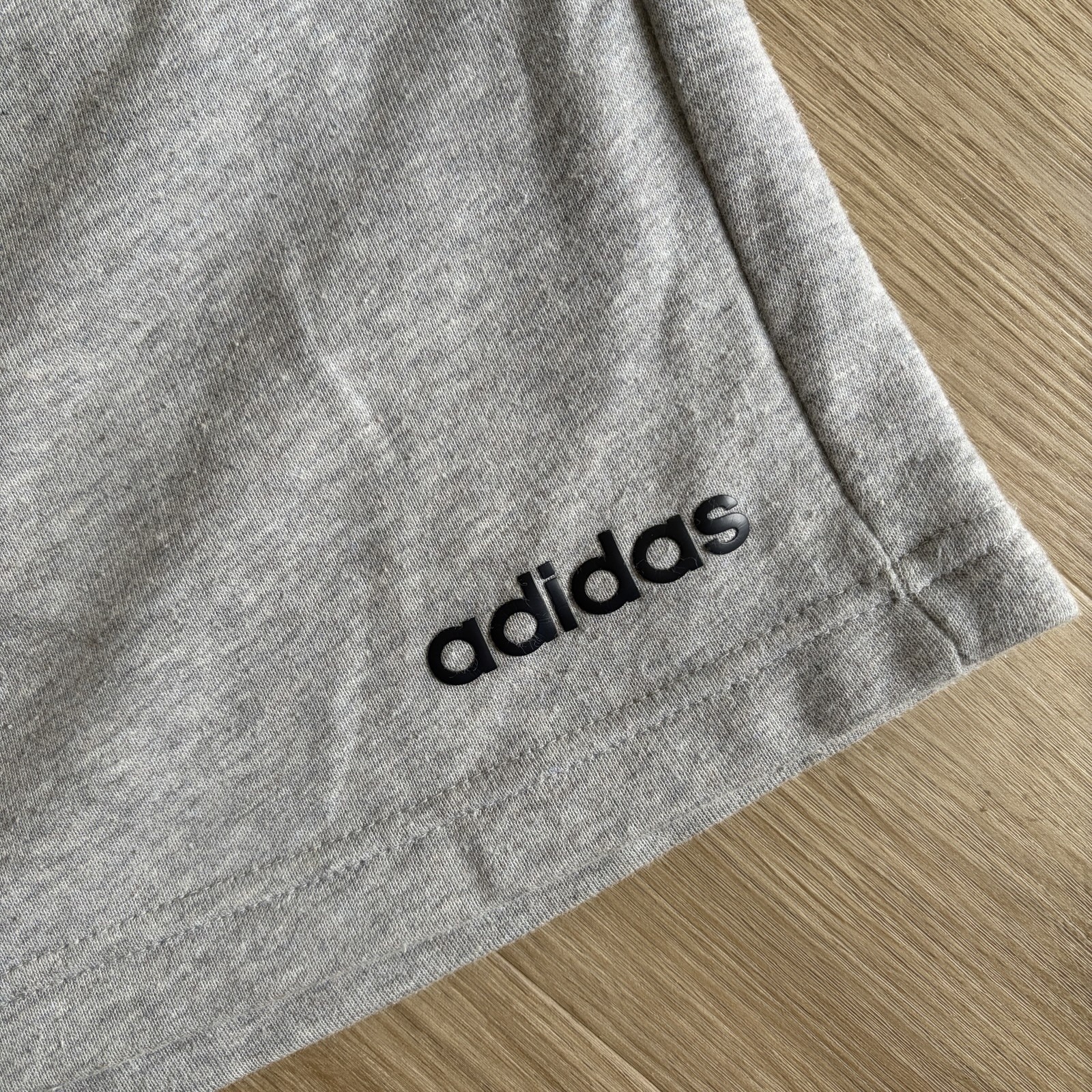 Adidas Mens Athletic Shorts 2 Pair Bundle Navy & Grey Lounge Casual Size Medium image 3