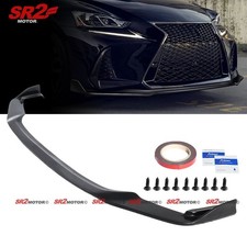 For 2017-2020 Lexus Is200t Is300 Is350 Cs Style Pu Front Bumper Lip Spoiler For 2017-2020 Lexus Is200t Is300 Is350 Cs Style Pu Front Bumper Lip Spoiler