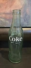Vintage Coca Cola Coke Bottle 6.5oz. Green Glass Pocatello Idaho