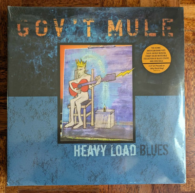 Gov't Mule   Heavy Load Blues  [2x 12'' Vinyl Record LP] BRAND NEW, SEALED MINT