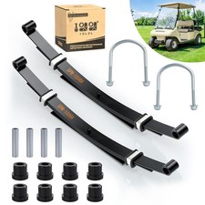10L0L Golf Cart Heavy Duty 4-Leaf Rear Spring Kit For Club Car Ds 1982-Up Gas