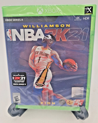NBA 2K21 X Box Series X  Williamson  4K HDR BRAND NEW Old Stock 2020 SEALED