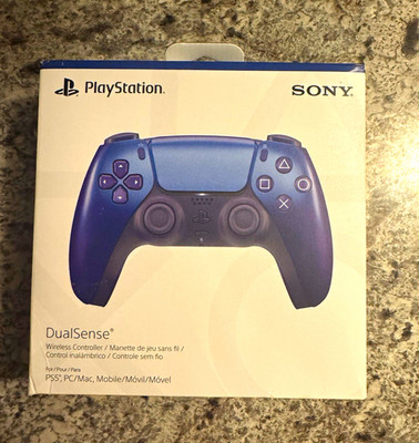 PlayStation 5 dual sense controller open box ~ Chroma Indigo READ DESC!!   