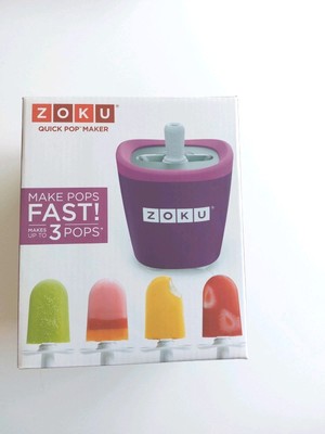 Zoku Single Quick Pop Maker Purple Discontinued Super rare B533