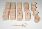 Marx 1960s Modern Farm Beige Barn Accessories Lot One