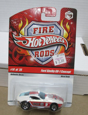 Hot Wheels Fire Rods #14 Ford Shelby GR-1 Concept 2008 NOC