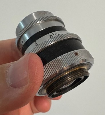 Bell Howell Extol Meyer 25mm f1.5 Primoplan C Mount 16mm Movie