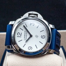 Panerai Luminor Base Logo PAM01087 44mm Steel White Dial Box and Papers 2024