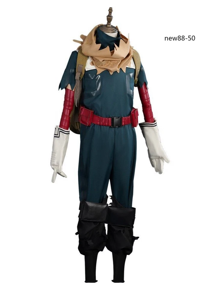 ManLuYunXiao My Hero Academy Green Valley Idehisa Disfraz Anime Juegos con disfraces Traje Hombre Foto 4 de 4