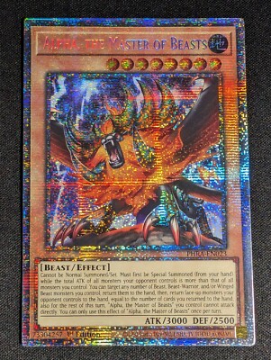 Yugioh Alpha, the Master of Beasts PHRA-EN023 1st Edition Starlight Rare NM