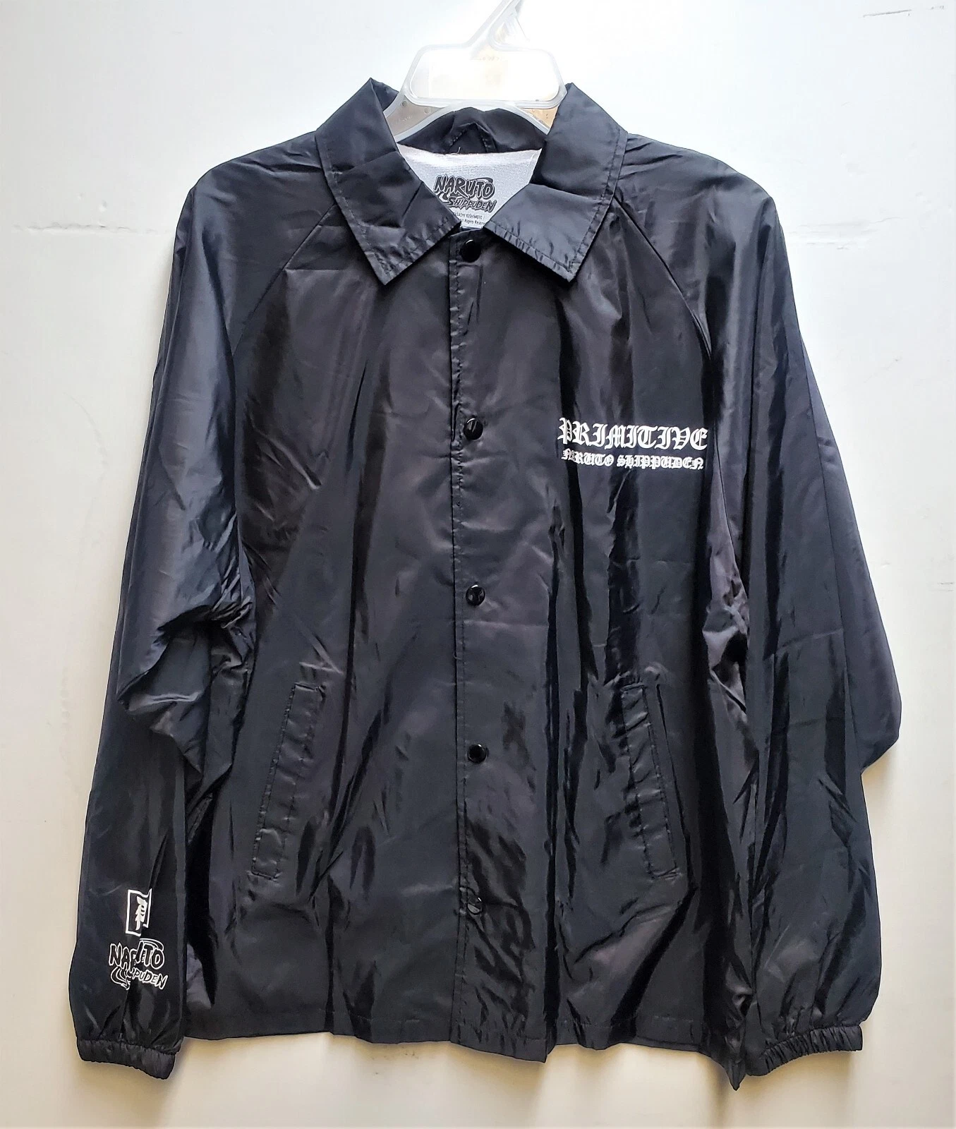 Giacca Coach Uomo PRIMITIVE HIDEN Nera Small Nuova con etichette