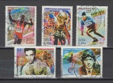FRANCE 2000 N° 3312 à 3316 oblitérés Sport