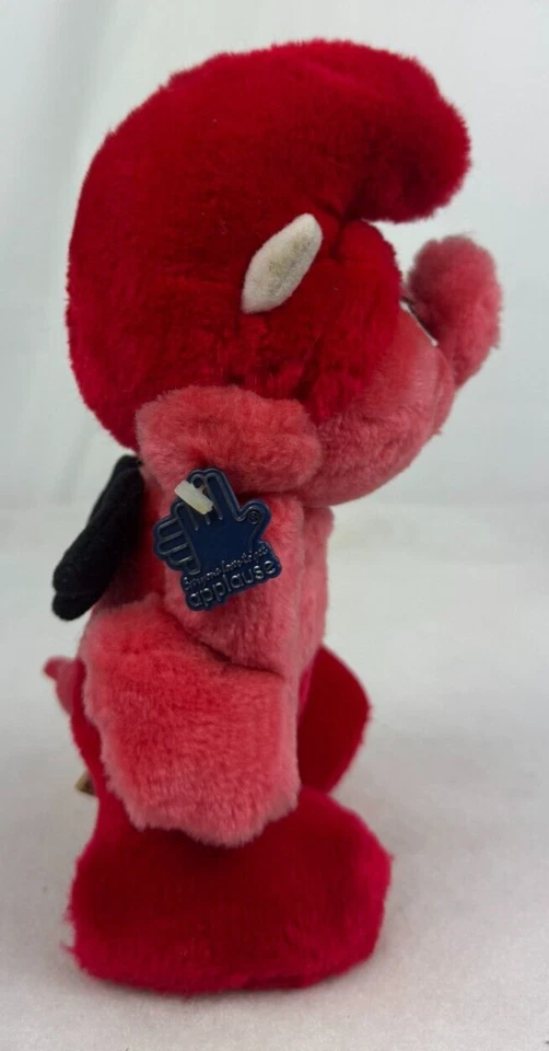Vintage 1985 Smurf Applause Red Devil Plush 10" Stuffed Toy w/ Tag - Image 2 of 4