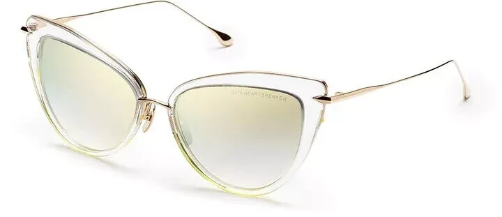 Authentic DITA Heartbreaker 22027-E-CLR-GLD-56 Clear w/Grey  display picture 1