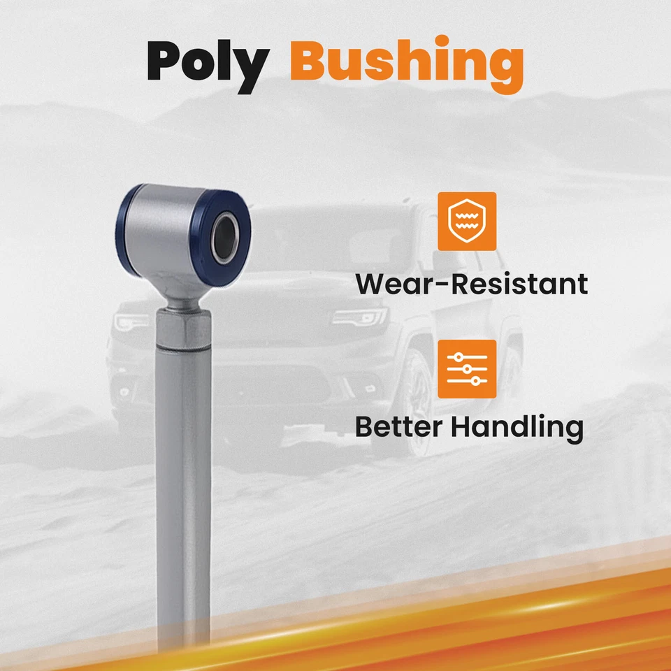 Barra de seguimiento ajustable de repuesto Panhard con soportes para camioneta Chevy C10 GMC Foto 3 de 4