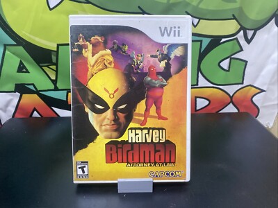 Harvey Birdman: Attorney at Law (Nintendo Wii, 2008) CIB Wii