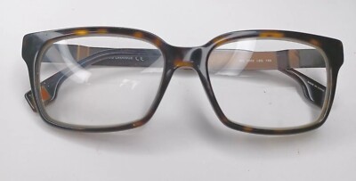 BOSS ORANGE BO 0002 L8G 53x16x140 Tort Eyeglass Frame used Free Lens Wipes #8