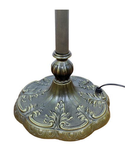 Free Postage JT Tiffany Stained Glass Blue Dragonfly Hanging Floor Lamp Art Home - Picture 4 of 11