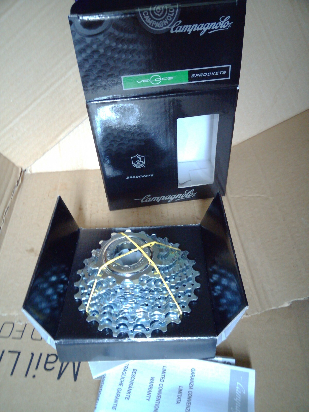CAMPAGNOLO VELOCE UD 10 SPEED 13-26 TOOTH CASSETTE