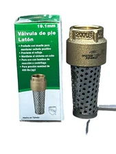 Water Source 3/4 in TFV-75NL 0.75 in. Brass- Foot Valve 200 Psi New Fast Ship