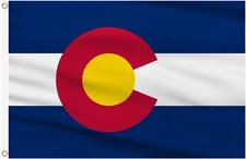 BG Flags 3x5 Foot Colorado Flag Colorado State Flags CO Flags Polyester