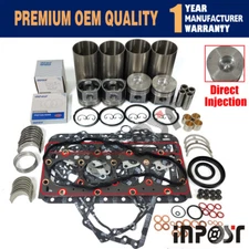 V2003 V2003T Overhaul Rebuild Kit for Kubota Engine Bobcat 337D 341D Excavator