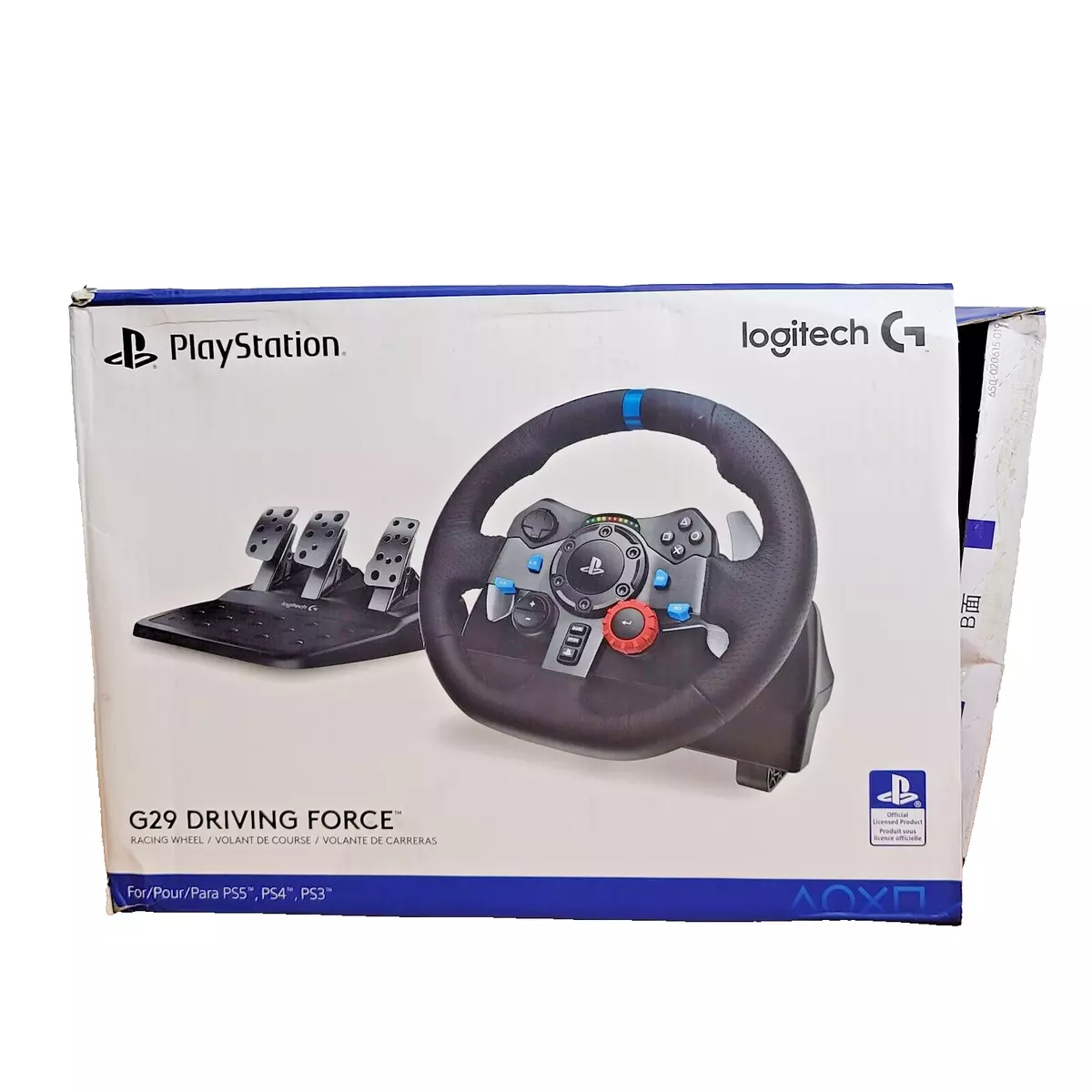 Volante y pedales Logitech G29 Driving Force Racing PlayStation 3