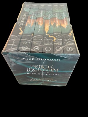 Percy Jackson and the Olympians Complete Series 6 Book NEW TORN