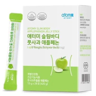 ATOMY Applephenon Jelly Stick (15g x 28 Stück) Polyphenol Gewichtsverlust pfl...