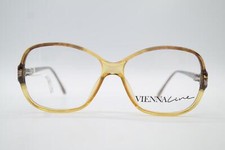 Vintage Viennaline 1501 Brown Violet Oval Glasses Eyeglass Frame NOS