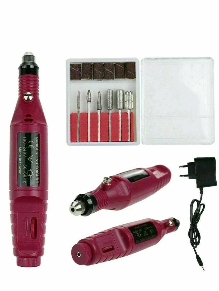 MONDOSHOP2015 FRESA PER UNGHIE MANICURE RICOSTRUZIONE NAIL ART GEL PER CURA MANI E PIEDI ESTET