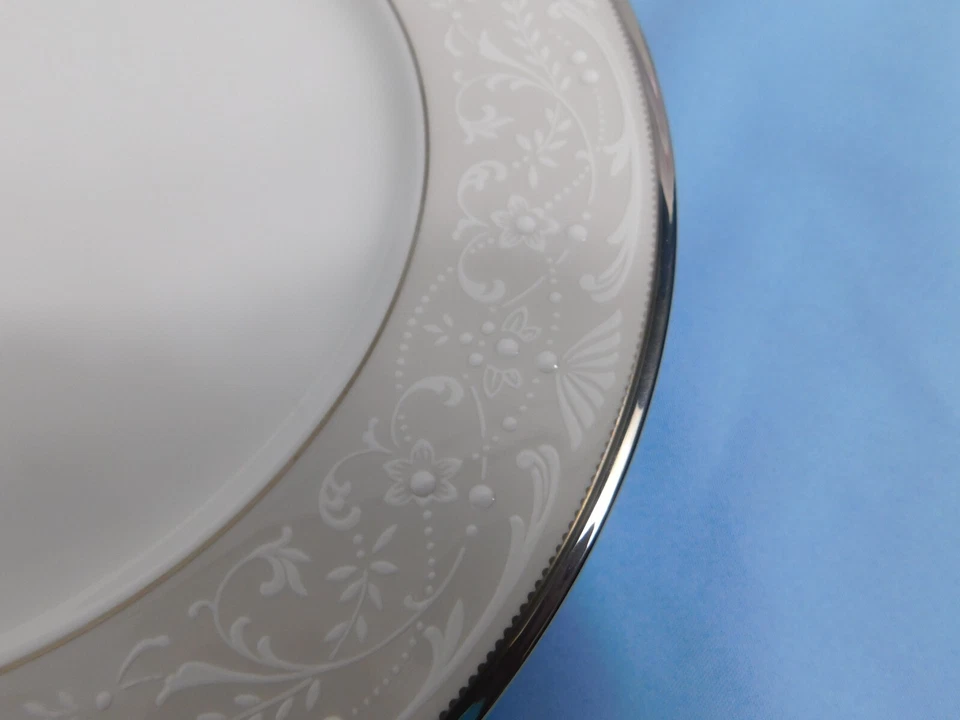 E7 - Noritake Bone China Japón Platos de Ensalada Palacio de Plata Lote de 5 Foto 3 de 4