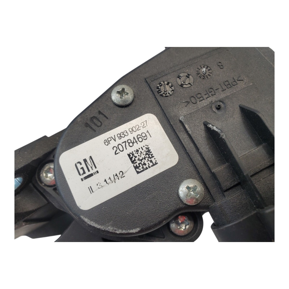 08-10 SATURN VUE ACCELERATOR GAS PEDAL POSITION SENSOR PLUG