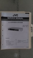 JVC a-k100 b service manual original repair book stereo amp amplifier