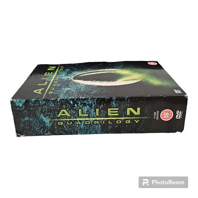 Alien Quadrilogy - 9 Disc DVD Box Set Complete - Tested