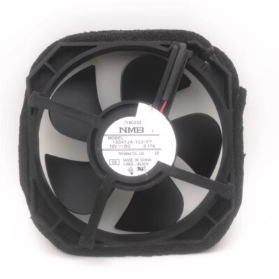 NMB 15047JA-12J-YT 12V DC 0.17A 3-Wire for Refrigerator Cooler Cooling Fan
