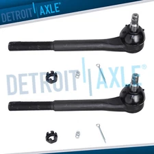 Pair Front Inner Tie Rod Ends for 1982 - 1992 Chevrolet Camaro Pontiac Firebird
