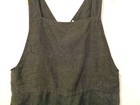 EILEEN FISHER XL Overalls Wide Leg Pant with Pockets Organic Linen 44" waist — photo 2