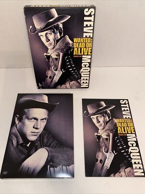 Wanted Dead or Alive Season One DVD Steve McQueen Western 1958 TV Series