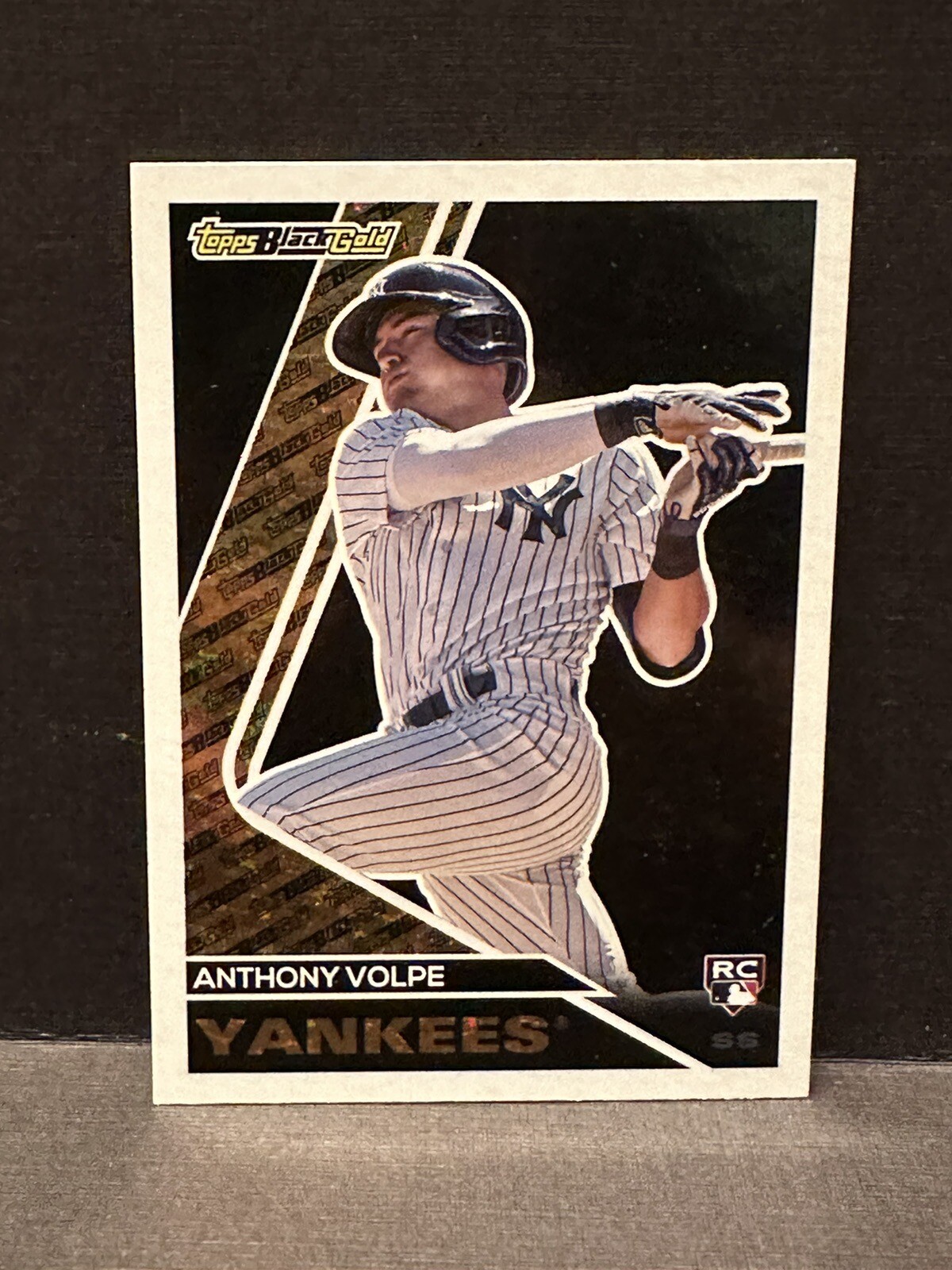 2023 Topps Update ANTHONY VOLPE RC #BG-10 Black Gold