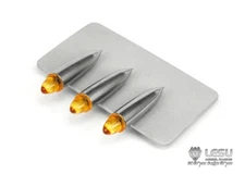 LESU 3MM Metal Lamp Cup Light Mount DIY Roof Lamp Part for 1/14 RC Tractor Truck