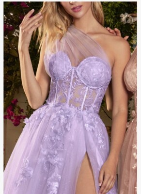 slim fit dress slacks Strapless Long Purple Sequin Prom Dress with Ruffles Lilac / 2