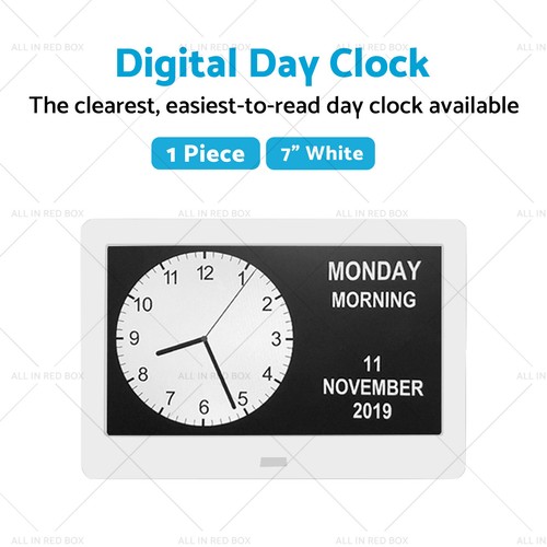 Digital Day Clock 7